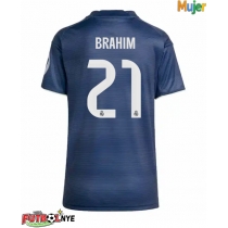Camiseta Real Madrid Brahim Diaz #21 Visitante Equipación para mujer 2025-26 manga corta